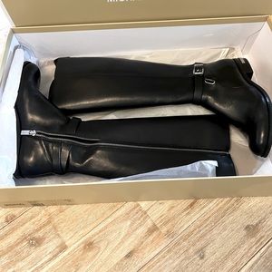 Arley riding flat boot by Michael Kors